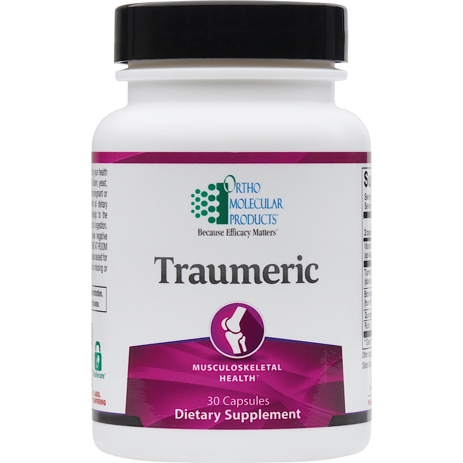 Ortho Molecular, Traumeric, 30 Capsules UPC 615033005511 | Hilife Vitamins
